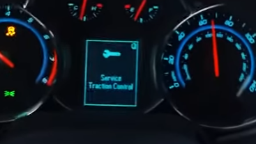 Service StabiliTrak reset light on